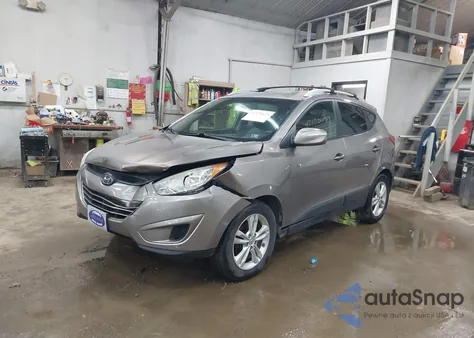 2012 Hyundai Tucson Gls from USA, damaged, VIN KM8JUCAC6CU380053